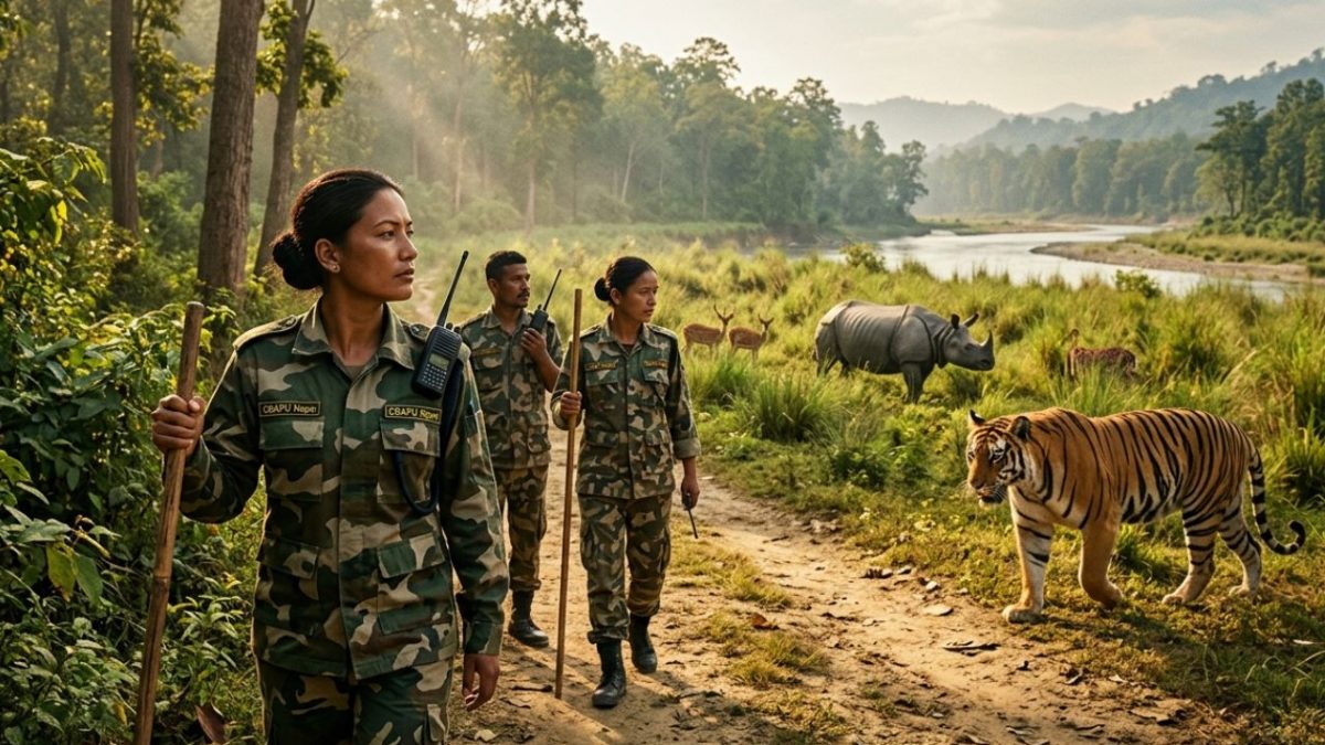 Jungle Patrolling in Bardia