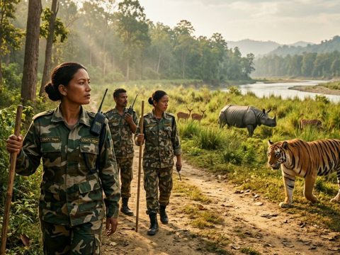 Jungle Patrolling in Bardia